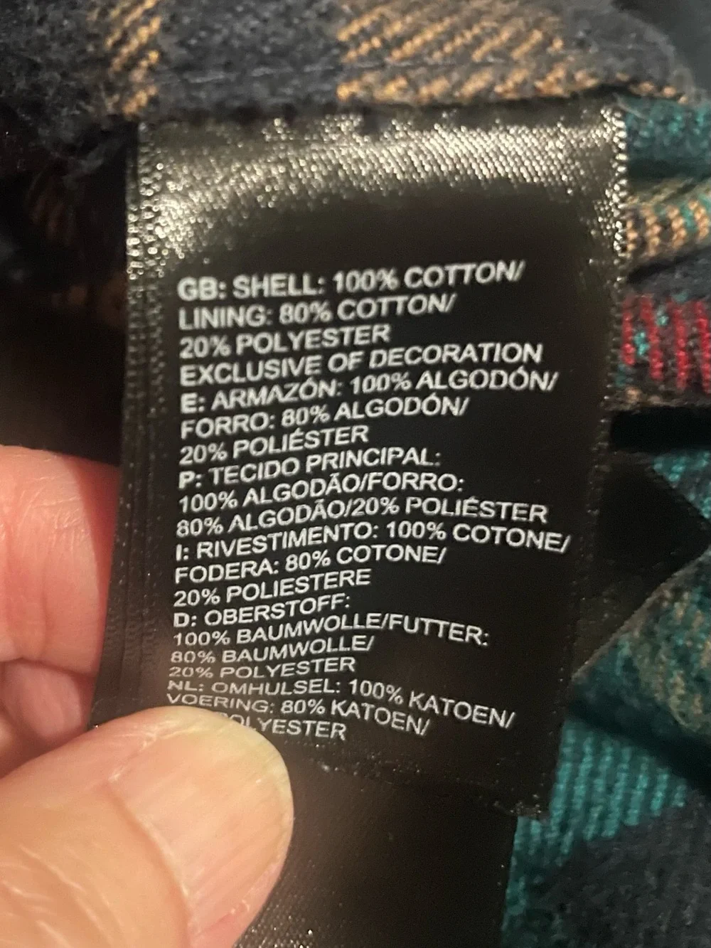Men’s Small North Face flannel shirt